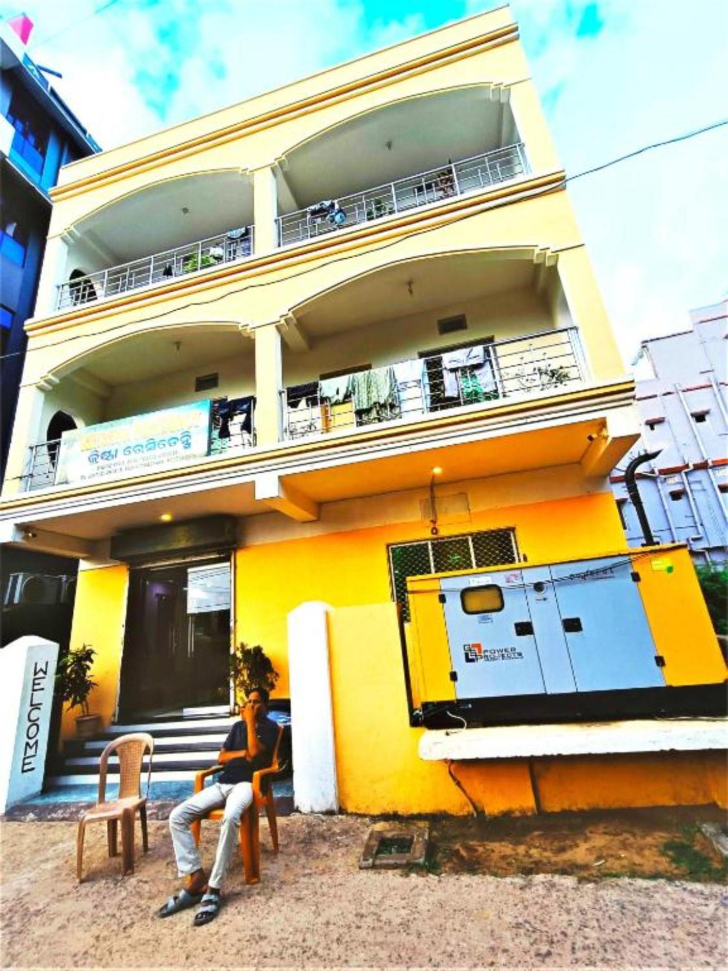 Hotel Krishna Residency Puri Near Sea Beach Best Choice Of Travellers By Morservices Exterior photo